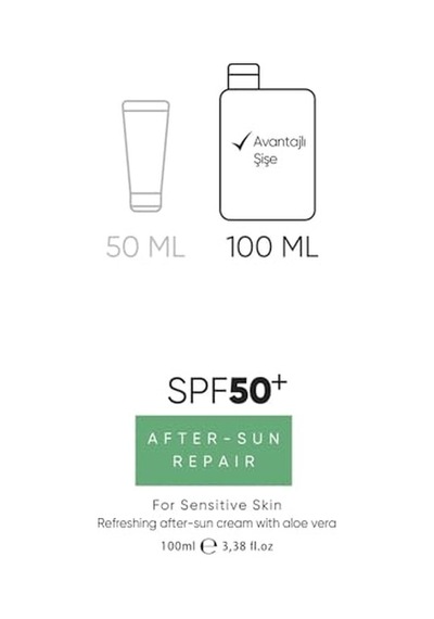 Tr Güneş Sonrası Aloe Veralı, Kızarıklığa, Soyulmaya, Pul Pul Dökülmeye Karşı 100ml Krem Jel