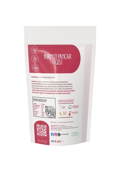 Kırmızı Pancar Tozu - 1 Kg - Doğal , Katkısız , Yerli Diğer