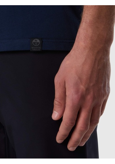 North Sails Kısa Kollu Pamuklu Erkek Polo Yaka T-shirt-33491 Lacivert