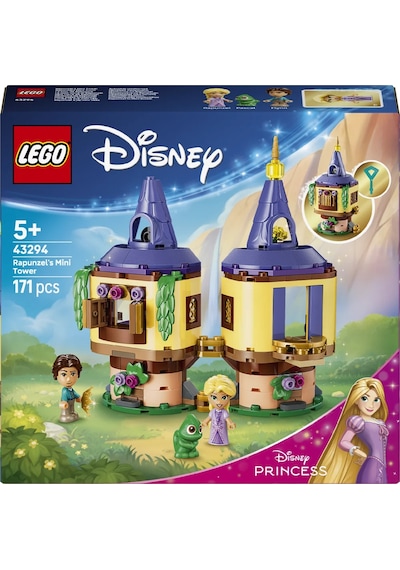LEGO® ǀ Disney Princess Rapunzel’in Mini Kulesi 43294 – 5 Yaş Üzeri Çocuklar için 3 Karakter İçeren Oyuncak Yapım Seti (171 Parça)