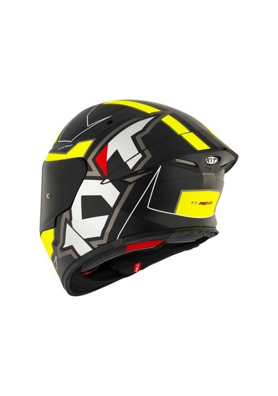 Tt-revo Kask Electron Matt Sıyah Sarı - 2xl Çok Renkli
