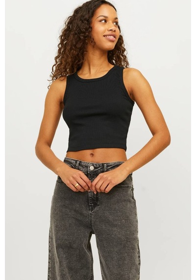 Jack & Jones Jxfallon Kadın Atlet SIYAH