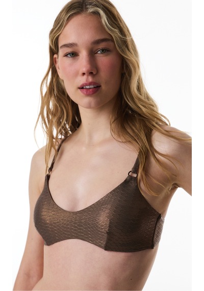 Penti Kahverengi Are Bra Bikini Üstü