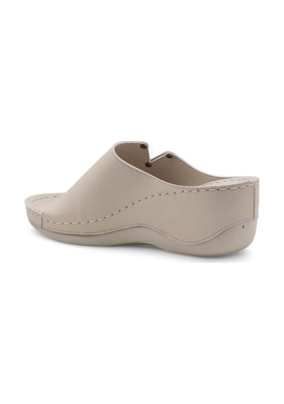 Muya Perla 31148-045 Anatomik Taban Kadın Terlik Krem 36-40 Krem
