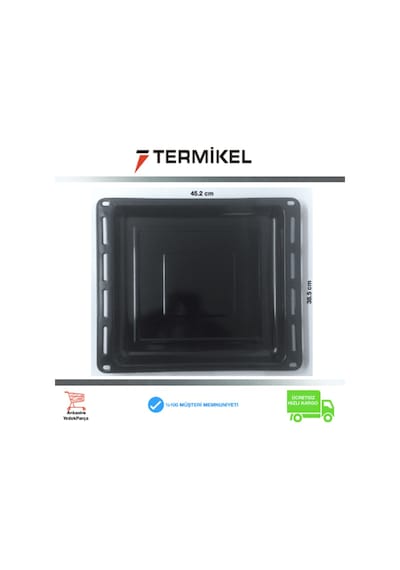 Termikel Uyumlu Ankastre Fırın Emaye Tepsi - 392696329 Termikel Uyumlu Ankastre Fırın Emaye Tepsi - 392696329
