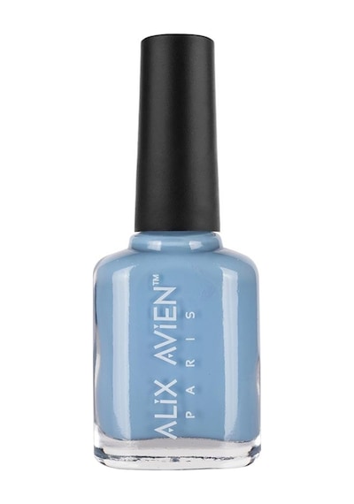 Alix Avien Açık Mavi 63 Yüksek Pigmentli Uzun Süreli Kalıcılık Hızlı Kuruma Nail Lacquer 63