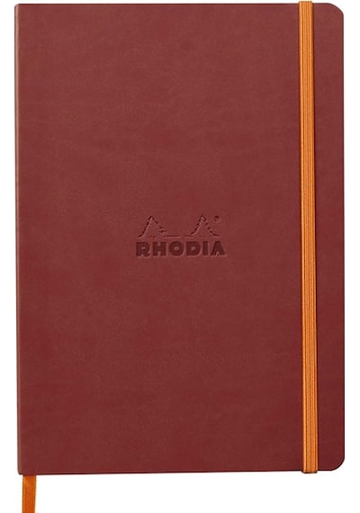 Rhodia Yumuşak Kapak A5 Çizgili Defter Nacarat 117371c