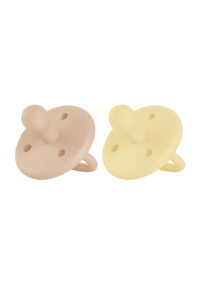 Emzik 0+ Ay - Bubble Beige - Mellow Yellow 2 Adet