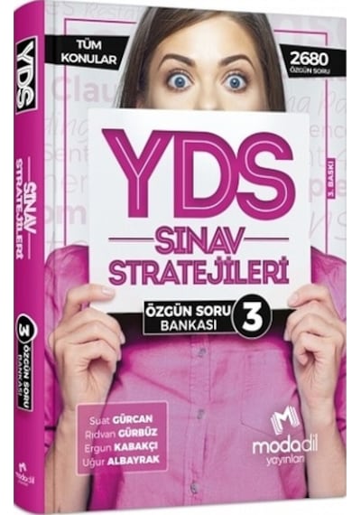 Modadil Yayınları Yds Sınav Stratejileri Özgün Soru Bankası
