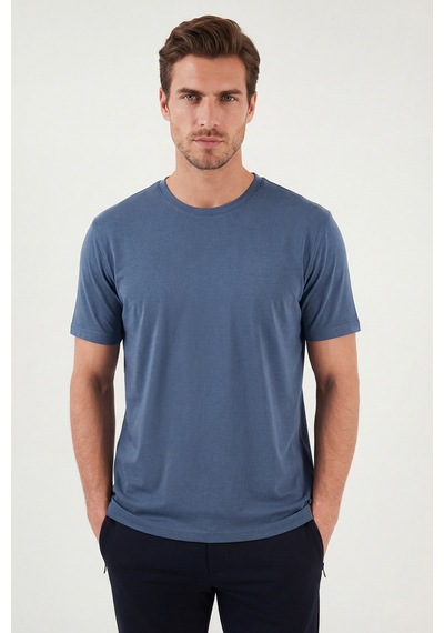 Buratti Erkek T Shirt 5902985 İndigo İndigo