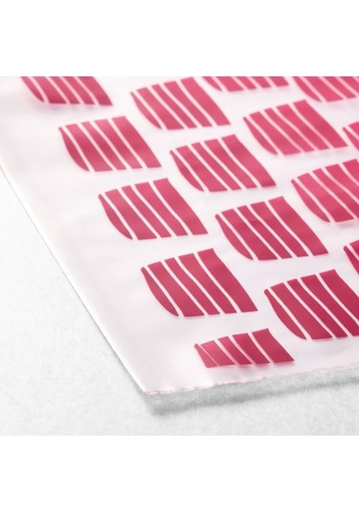Ikea Istad Kilitlenebilir Buzdolabı Poşeti, Kırmızı-pembe, 2,5 Lt Ve 1,2 Lt, 50 Adet