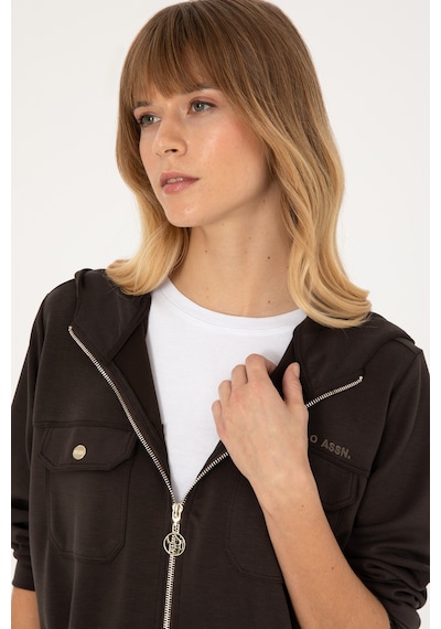 U.s. Polo Assn. Kadın Koyu Kahverengi Sweatshirt 50309102-vr084 Koyu Kahverengı U.s. Polo Assn. Kadın Koyu Kahverengi Sweatshirt 50309102-vr084 Koyu Kahverengı