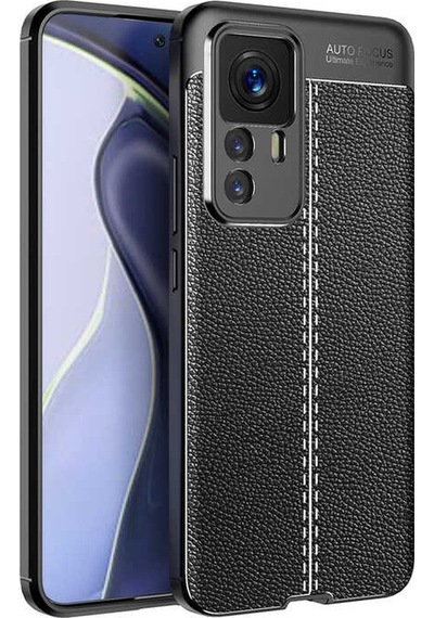 Xiaomi Mi 12t Pro Kılıf Deri Tarzı Niss Silikon Case Kapak