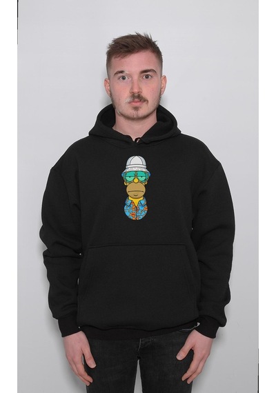 Simpson Hacıyatmaz Summer Holiday Oyuncak Sweatshirt Unisex Kapüşonlu Hoodie 001