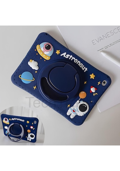 Redmi Pad Se 11 İnç Kılıf Stand Olabilen Askılı Sevimli Astronot Figürlü Tablet Kılıfı Arka Kapak Redmi Pad Se 11 İnç Kılıf Stand Olabilen Askılı Sevimli Astronot Figürlü Tablet Kılıfı Arka Kapak