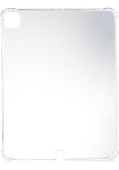 Apple Uyumlu iPad  Pro 12.9 2020 4.nesil - Zore Tablet Nitro Anti Shock Silikon Kapak-renksiz Tablet Kılıfı