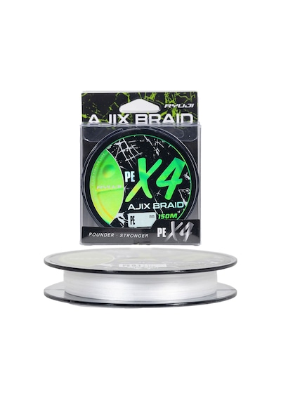 Ryuji Ajix Braid 4x 150m White Lrf İp Misina 0.1 Pe - 0.05 Mm - 2.1 Kg