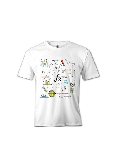 Matematik - İntegral Beyaz Erkek Tshirt