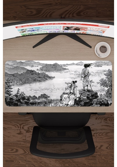 Vagabond Kaymaz Dikişli Kauçuk Oyuncu Mousepad V5 - 70x30 Xl Gaming Mouse Pad Fare Altlığı