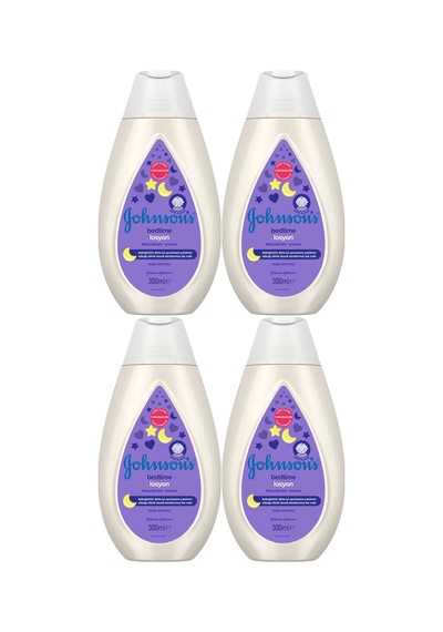 Johnsons Baby Bedtime Bebek Losyon 300 ML x 4