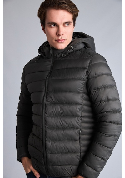 Defacto Sıcak Tutan Su İtici Slim Fit Mont N4661az26augn1284 Yeşil-gn1284