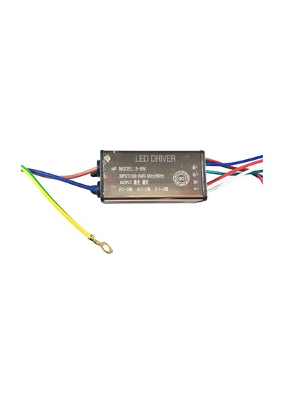 Rgb Wallwasher Driver 3-6x1w Ir Kumandalı