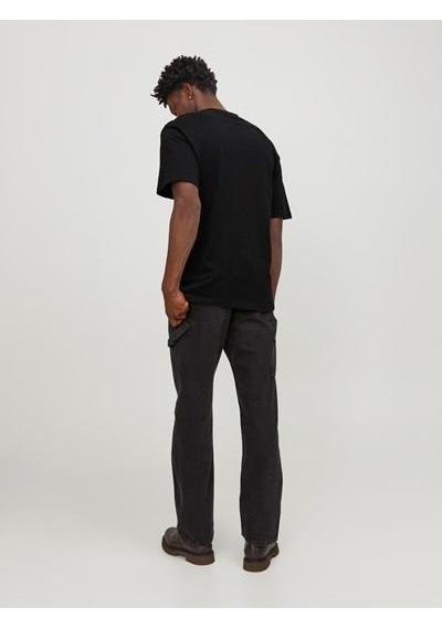 Jack & Jones Jjebradley Tee Ss O-neck Noos Black-black Siyah
