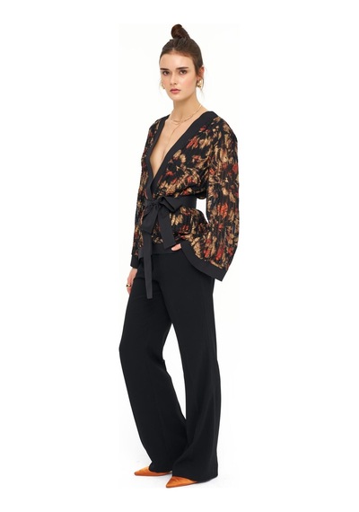 La Garita Eclıpse Kimono Siyah Siyah