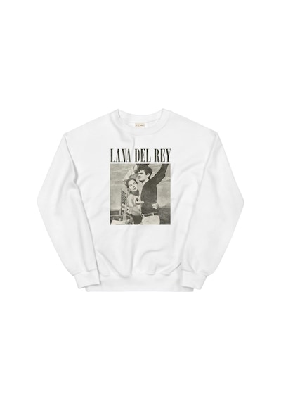 Tarzsokak Lana Del Rey Sweatshirt Beyaz