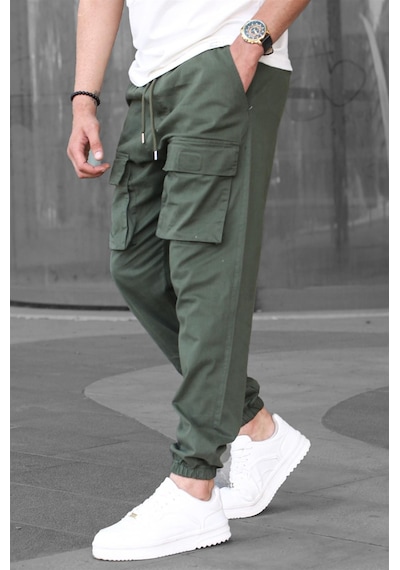 Madmext Haki Kargo Cep Erkek Jogger Pantolon 6812-haki Haki Madmext Haki Kargo Cep Erkek Jogger Pantolon 6812-haki Haki