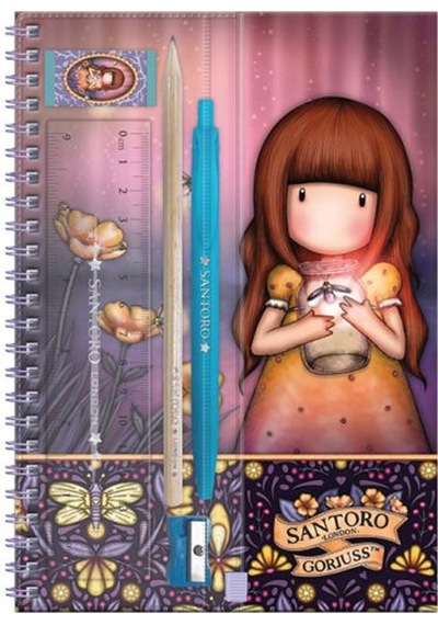 Santoro Gorjuss Firefly Dawn A5 Defter Ve Kırtasiye Seti 1344gj02