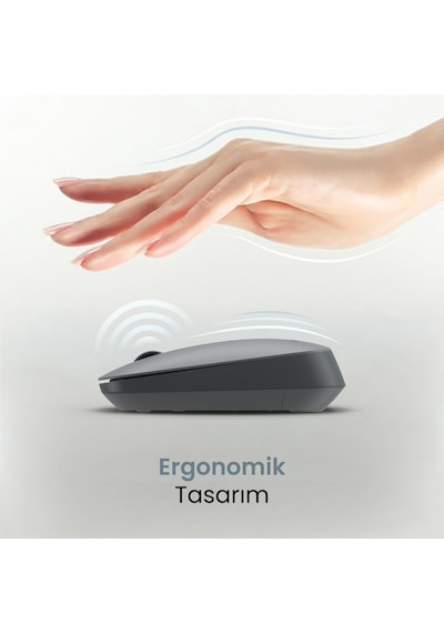 Philips SPK7438 Kablosuz 1600DPI 4 Tuşlu Optik Sessiz Mouse