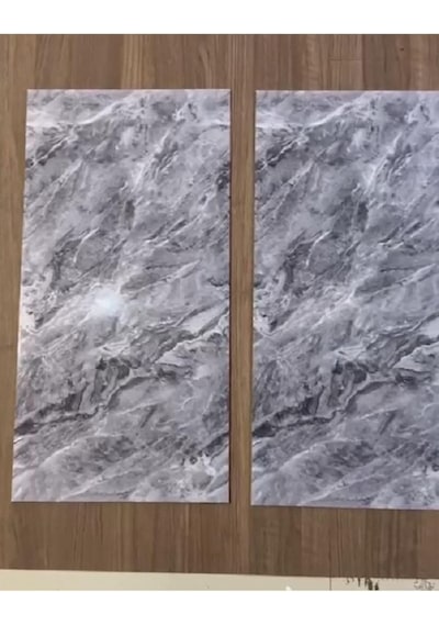Ukab Dekor Kendinden Yapışkanlı Esnek Köpük Gri Pvc Mermer Panel 60x30 Cm Banyo Wc Mutfak Gri 30 X 60 Çok Renkli