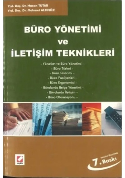 Büro Yönetimi ve İletişim Teknikleri Hasan Tutar (2.El)