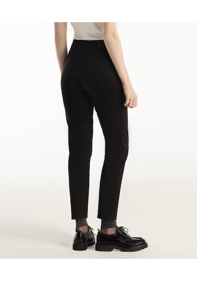 Yargıcı Dar Fit Normal Bel Denim Pantolon Siyah