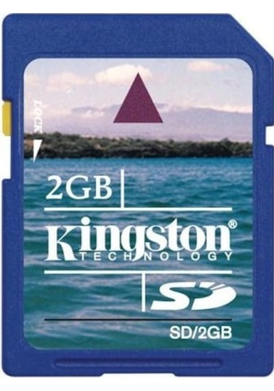 Kingston 2 GB Secure Digital SD/2GB Hafıza Kartı