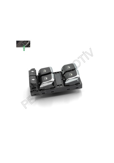 Audi A6 2011 2018 Sol Dörtlü Cam Açma Düğmesi 4g0959851