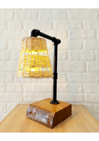 RETRO NOW NOTTINGHAM LOFT STYLE BORU ABAJUR Siyah