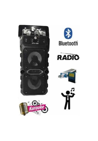 Bluetooth Hoparlör Yüksek Ses Kaliteli Büyük Boy Çift Çıkışlı Ses Bombası