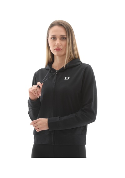A6011017-001 Under Armour Sport Terry Fz Kadın Ceket A6011017-001 Siyah