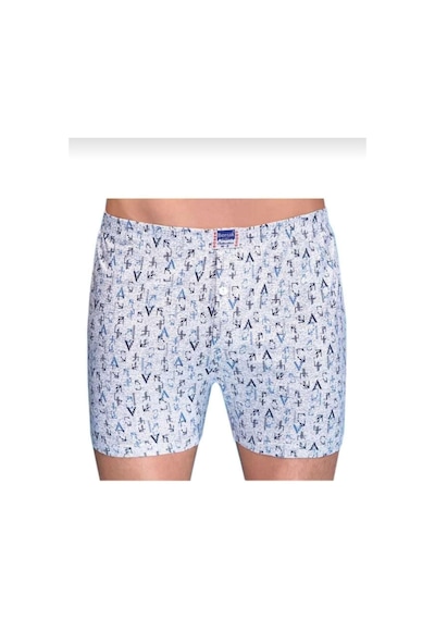 Berrak 1053 Erkek Desenli Boxer Şort 12 Li 001
