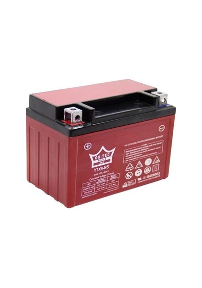 12v9a Akü Yatık Atv Ytx9a-bs