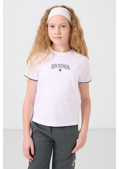 Tommylife Beyaz-haki O Yaka Baskılı Lastik Paça Kargo Cepli Kız Çocuk Eşofman Takım - 75173 Beyaz/haki Beyaz - Haki