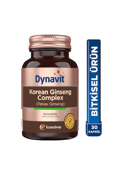 Dynavit Korean Ginseng Complex 30 Kapsül Dynavit Korean Ginseng Complex 30 Kapsül