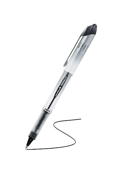 Pilot Kalem Ub-200 Vision Elite 0.8mm 1 Adet Uniball Pilot Kalem 0.8 Mm Roller Uçlu Pilot Kalem İnce Uçlu Likit Mürekkep Siyah