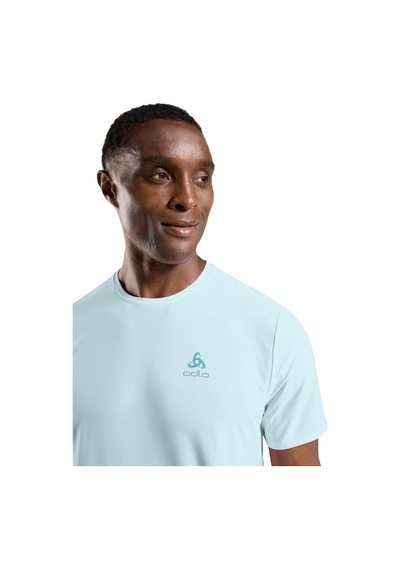 Odlo T-shirt Crew Neck Ss Zeroweıght Chıll-tec 123 Mavi