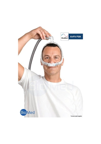 Resmed Airfit P30İ Cpap Maskesi + Slim Hortum 15Mm