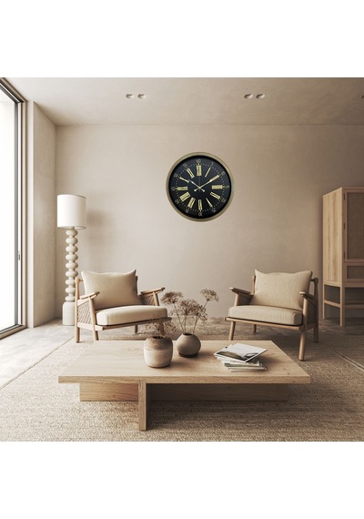 Antique Legacy Eskitme 52 Cm Duvar Saati Renkli