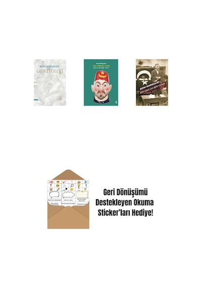 Ornitoloji + The Terrible Turk + Sen Kalk Da Ben Yatam + Okuma Sticker'ları