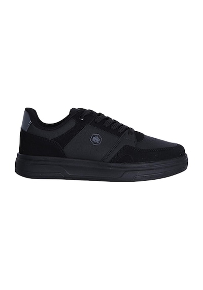 Ayakcenter Axıon 017 Cilt Siyah Erkek Sneaker Ayakkabı